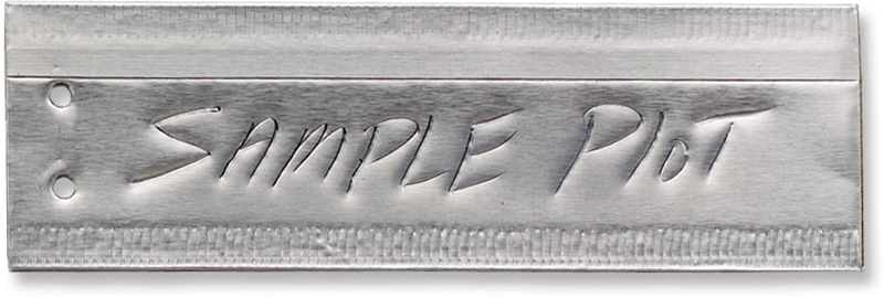 aluminum tags
